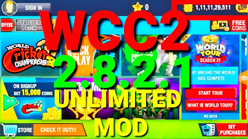WCC2 LATEST MOD 2.8.2.1 UNLIMITED MONEY