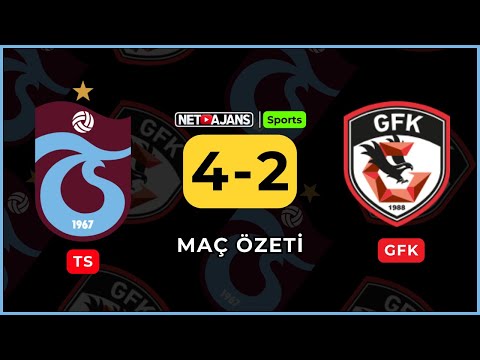 Trabzonspor 4-2 Gaziantep FK Maç Özeti İzle