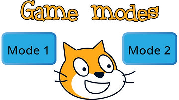 How to create multiple game modes in Scratch