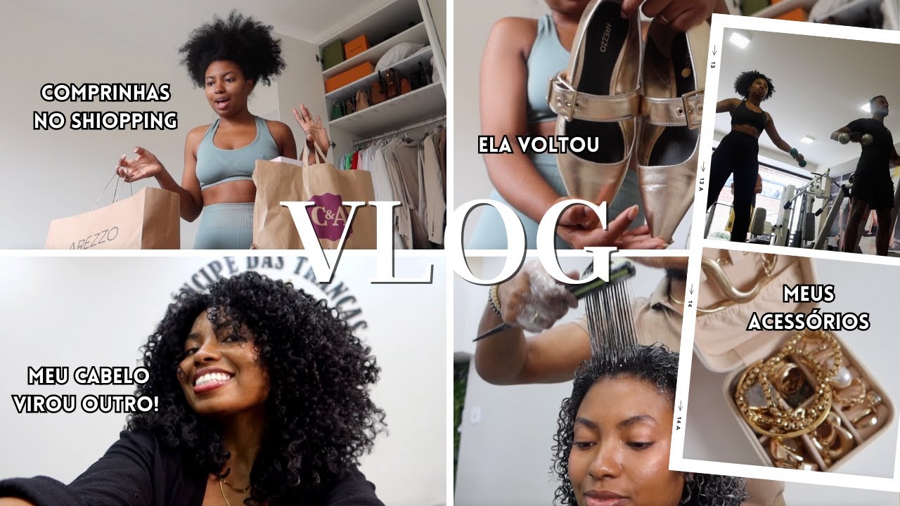 COMPRINHAS FASHION, CUIDANDO DO CABELO NO SALÃO, SEPARANDO LOOKS E ACESSÓRIOS PARA VIAGEM