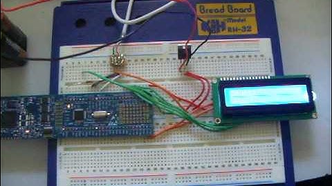 ARM Cortex-M3 USB / LCD Display