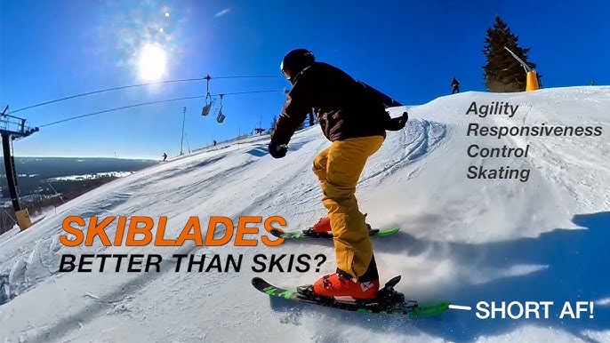 Snowfeet* - Skates For Snow - Mini Skis, Next Big Winter Sport