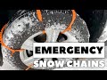 How to Free Your Car from Snow with Emergency Zip Tire Chains How to Free Your Car from Snow with Emergency Zip Tire Chains