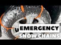 How to Free Your Car from Snow with Emergency Zip Tire Chains