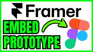 How To EMBED Figma Prototype In Framer (QUICK & EASY) 2026