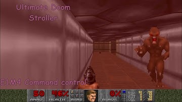 Ultimate Doom E1M4 "Command Control" Stroller in 0:47.77