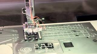 How to use the needle threader on the Janome 5270QDC sewing machine