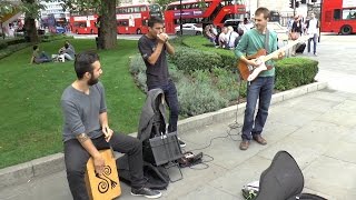 Belzeblue: "Mean Old Frisco" - Busking in London
