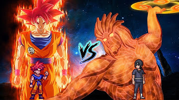 😈GOKU SSG V7 VS ITACHI SUSANOO IN JUMP FORCE MUGEN