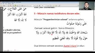 Kamet Ve Müezzinlik Nasıl Yapılır?