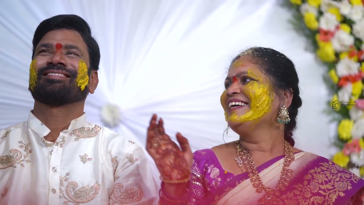 || NAGAPPA + UMARANI || SILVER JUBILEE || HALDI || @Rudhiraphotography #rudhiraphotography 