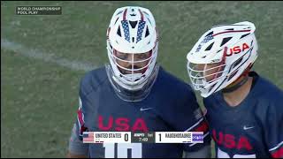 USA vs Haudenosaunee Men's World Lacrosse Championship 2023 Pool play