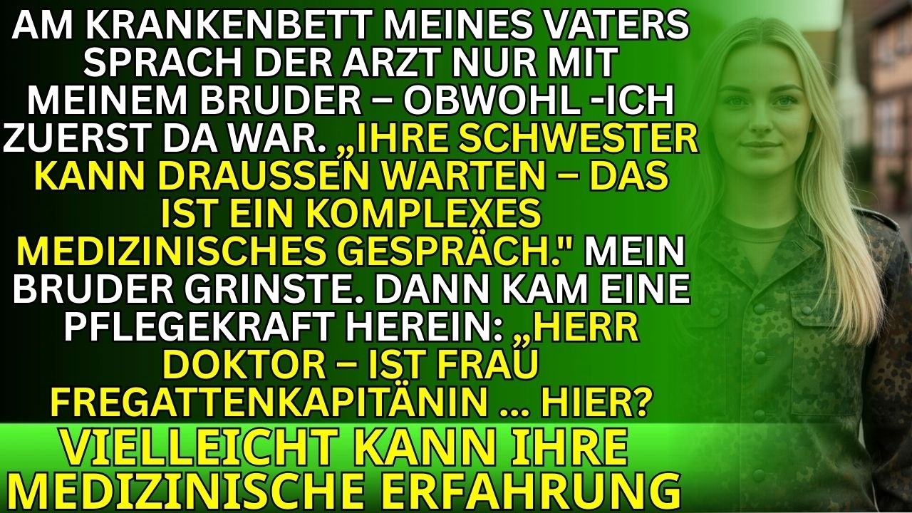 „Warten Sie draußen“ sagt der Arzt – dann fragt die Schwester nach mir…