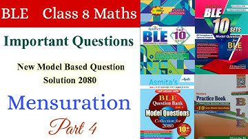 Class 8 ble math question solve 2080 | ble class 8 math | ble book of class 8 2080