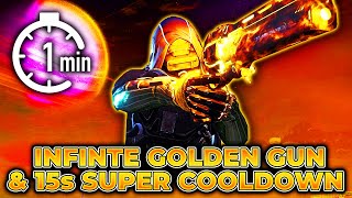 This SOLAR 3.0 HUNTER BUILD is CRAZY! INFINITE GOLDEN GUN & 15s COOLDOWN! (Builds in Under 1 Minute)