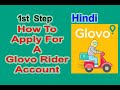 How to Register or Apply or Signup for a GLOVO Rider Account | GLOVO | HINDI