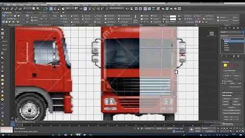 3DsMax Tutorials, Tutorial on 3D Modeling a Low Poly Truck in 3dsmax (Part 2)
