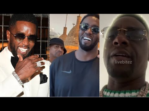 PDIDDY spotted with STEVIE J & His TWIN DAUGHTERS & BOOSIE Goes LIVE about DIDDY & his FRIENDS 