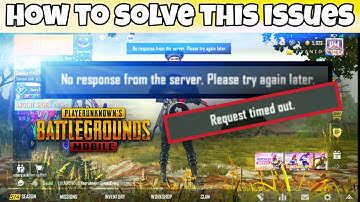 Top 5 Tips to fix Request timed out and Server did not respond issue in PUBG MOBILE