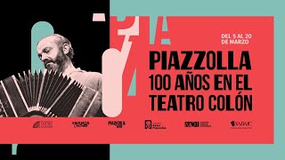 TRANSMISIÓN ONLINE | Concierto 20 de marzo | Piazzolla 100 años