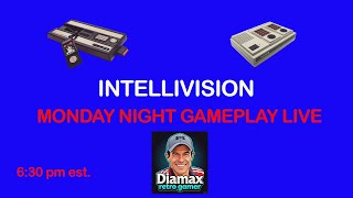 MONDAY INTELLIVISION GAMEPLAY LIVE