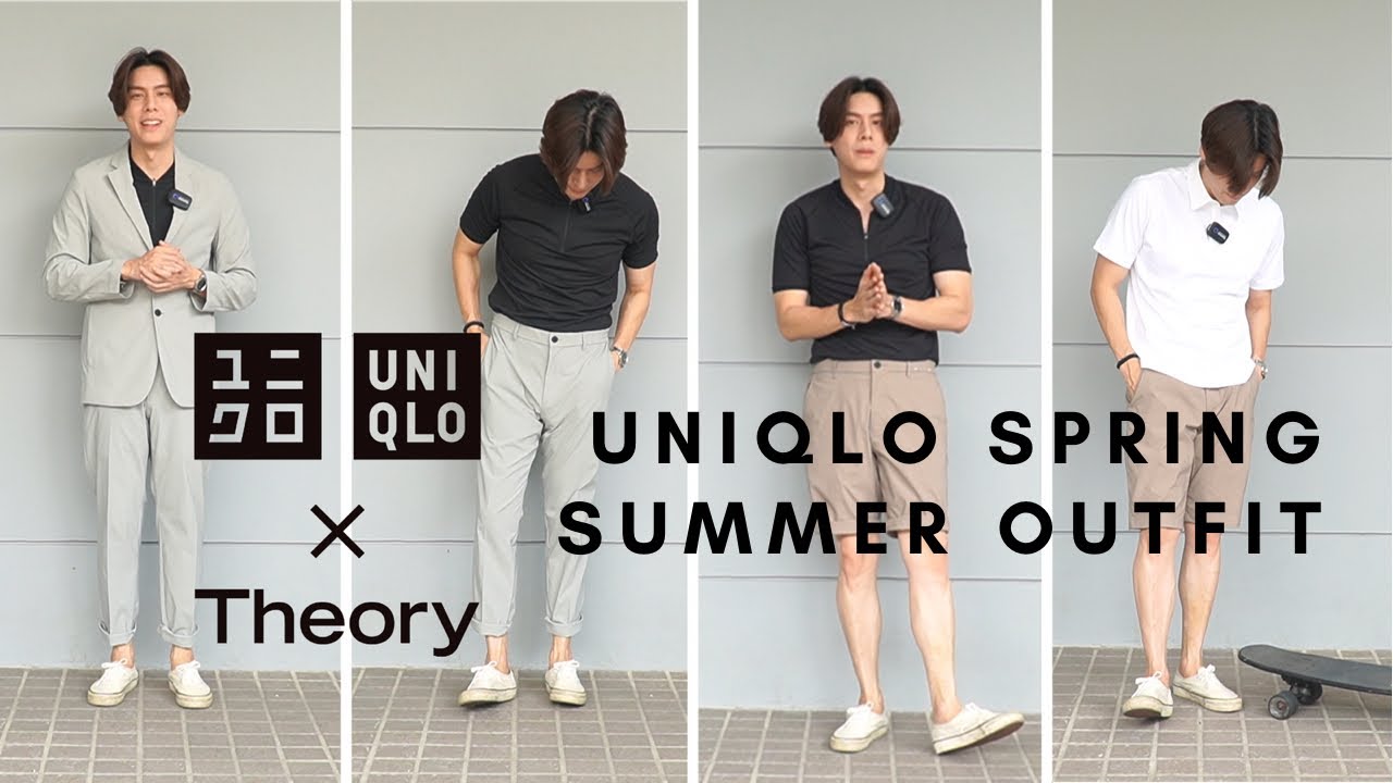 กางเกงขาสั้นชาย ยูนิโคล่  Update  ลองCollectionใหม่ Uniqlo X Theory spring summer collection ครั้งแรกจากแฟชั่น คนเมืองมหานคร New York