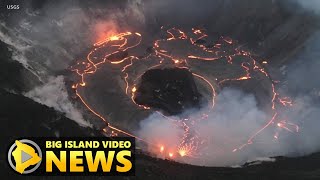 Kilauea Eruption Update: Lava Lake Rising Again (Dec. 31, 2020)