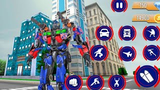 Transformers Optimus Prime Múltiplas Transformações Jogo Android screenshot 2