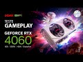Benchmark GeForce RTX 4060 GDDR6 8GB 128BITS Full Size Dual Fan