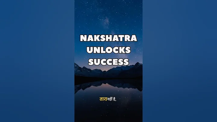 Nakshatra Holds the KEY to Your Journey Success?