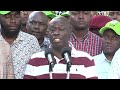 'We Reject the Establishment of  an Ebola Quarantine Centre' Gachagua Says