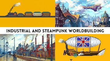 Minecraft Industrial and Steampunk Worldbuilding