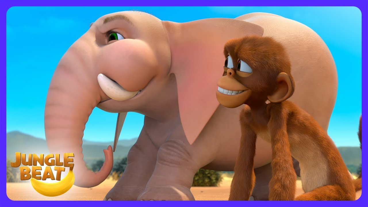 Jungle Beat - ¡Munki y la estática! | Dibujos Infantiles | WildBrain Arena de Acción - Castellano