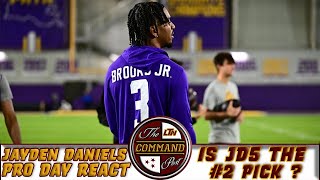 The Command Post LIVE!  |  Jayden Daniels Pro Day REACTION❗ Is JD5 the Pick @ 2 for the Commanders?