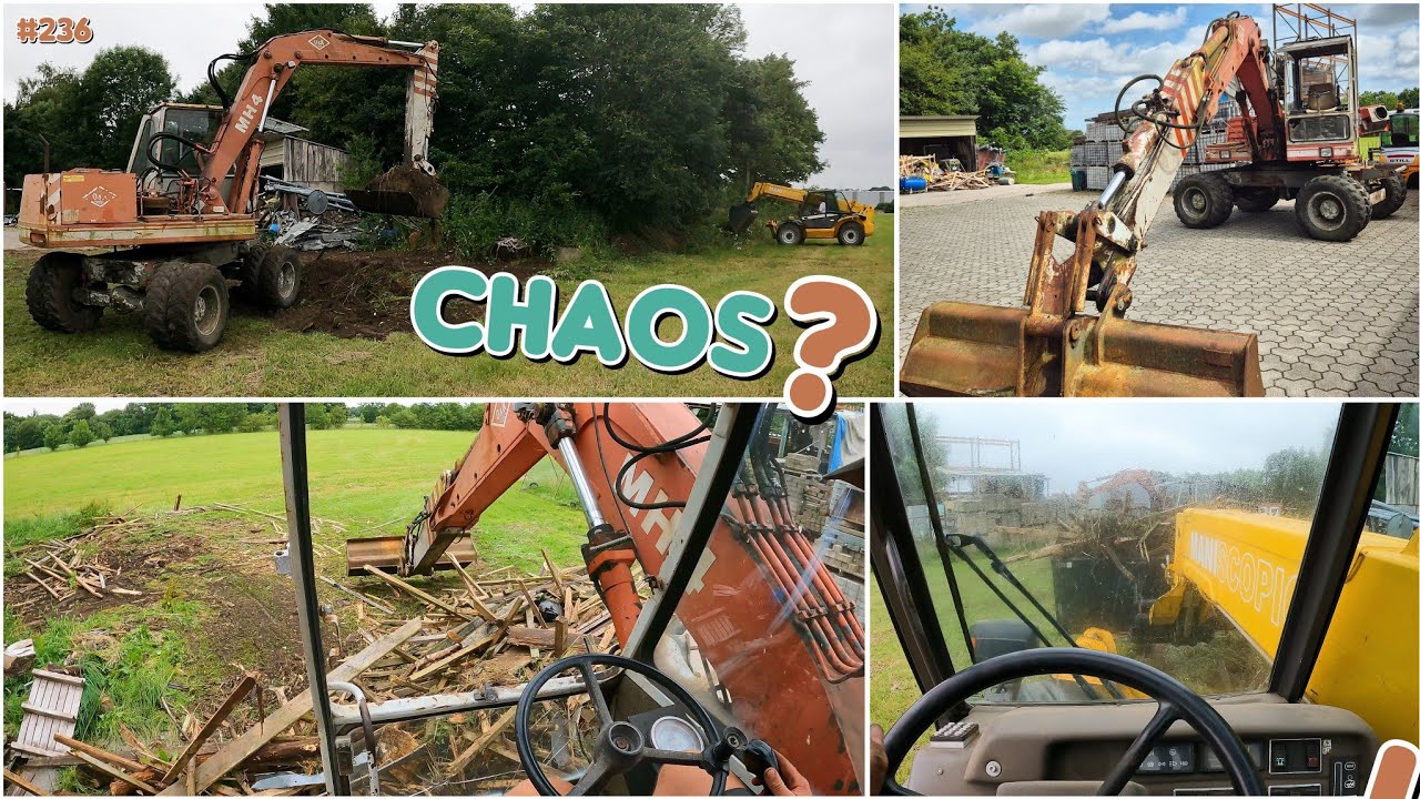 Chaos im BAGGERLOCH? - O&K Bagger MH4 im Einsatz | IHC 733 | oldtimer_junkie