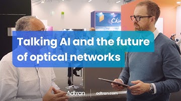Talking AI and the future of optical networks