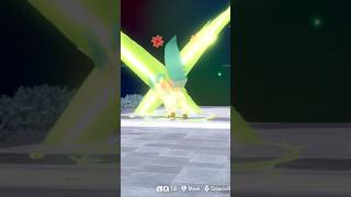 Leafeon Attacks the Air! #pokemonlegendsza #leafeon #eeveelution #gaming