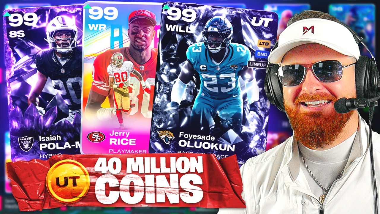 The 40 Million Coin Madden Team!