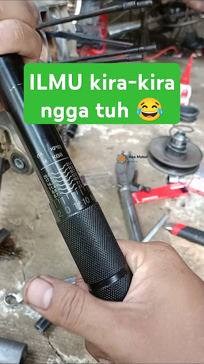 Kunci torsi untuk kekencangan baut yang ideal #asomotor #mekanik #bengkel