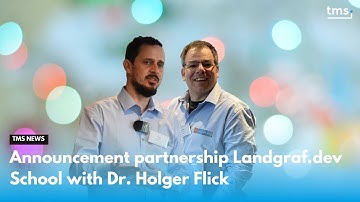Announcement partnership Landgraf.dev School with Dr. Holger Flick