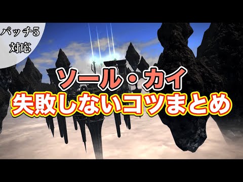 Ff14 ソール カイ失敗しないコツまとめ サクッと復習予習 レベリングダンジョン パッチ5対応 むにむに