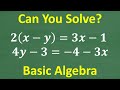 Understanding Two-Variable Linear Equations