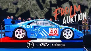 World Record Ferrari F40 LM at Paris Auction €4.842.500