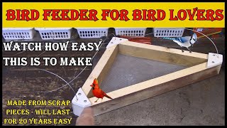 Best Bird Feeder For All Birds  - So Easy To Make