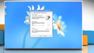 How to switch mouse buttons in Windows® 8