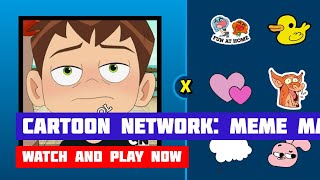 Cartoon Network: Meme Maker · Game · Gameplay