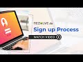 Rezolve ai sign up process