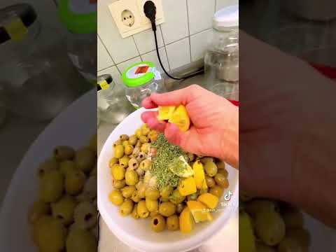 وصفة تتبيل الزيتون