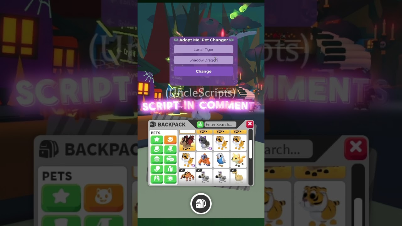 Roblox Adopt me Pet Changer/Spawner Script 