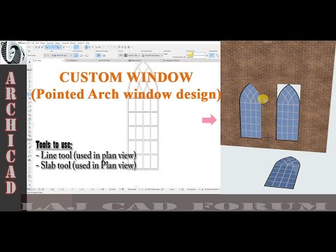 ArchiCAD Custom Window;